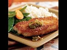 Wasabi and Panko Crusted Pork with Gingered Soy Sauce