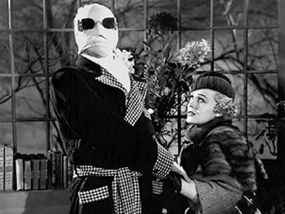 Dr. Jack Griffin in the invisible man movie 1933