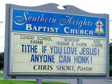 Tithe if You Love Jesus