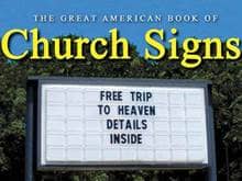 Signf of Faith - Church Signs Across America