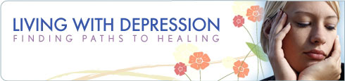 Living with Depression banner