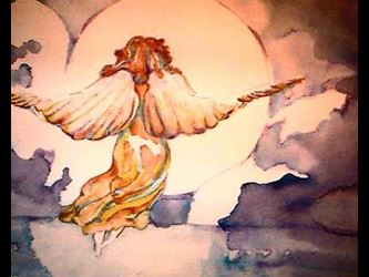 Your Original Angel Art Angel Rising by Kimberly Rex