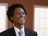 Businessman smiling