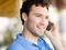 Man talking on phone
