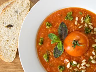 Tomato Gazpacho Soup