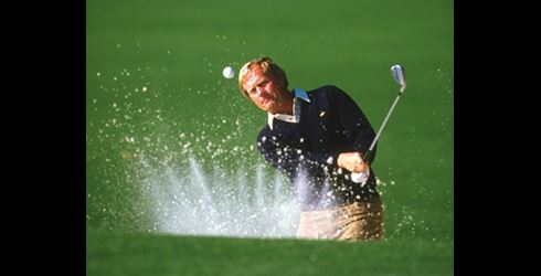 Jack Nicklaus at the 1986 Masters