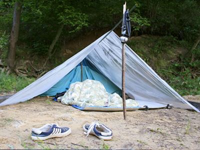 Empty tent