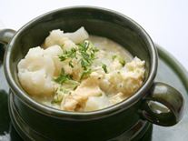 Cauliflower potato soup
