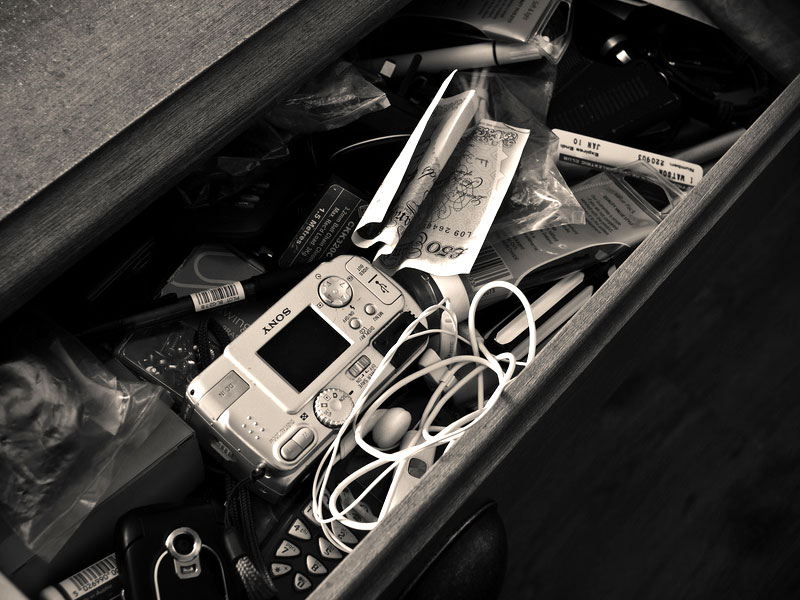 Messy Drawer