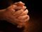 praying hands clasped