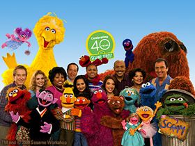 Sesame Street 40th Anniversary