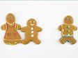 Gingerbread man family cookie