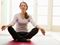 Woman meditating