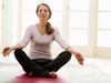 Woman meditating