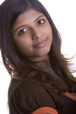 girl smiling