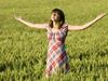 Prayer Girl in Field