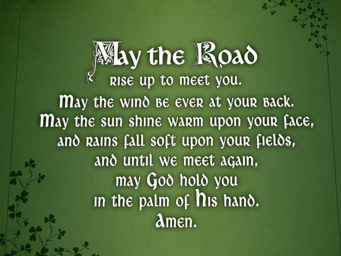 When is Saint Patrick's Day, Inspirational Irish Blessings, St. Patrick