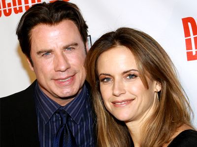 John Travolta and Kelly Preston