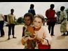 Audrey Hepburn helping kids