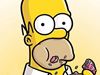 homer eating donut