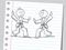 cartoon karate