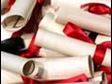 Graduation diploma scrolls