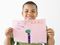 boy with drawing