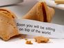 Angels and the Economy fortune cookie