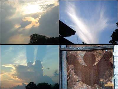 In our fifth angel sightings photo gallery, our readers share more snapshots 