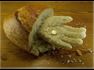 Hand carved out of bread