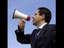 Man with Megaphone