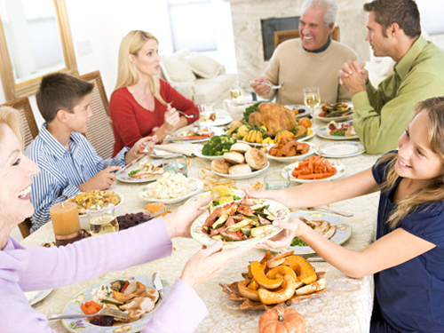 Teaching respect - practice good table manners