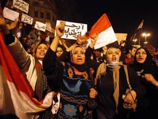 Egyptian Women Take Charge in Cairo