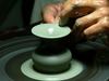 Clay potter's wheel