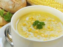 Cream corn soup