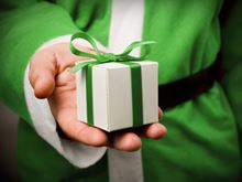 A green gift from Santa