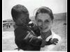 Hepburn with child