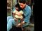 Hepburn holding child