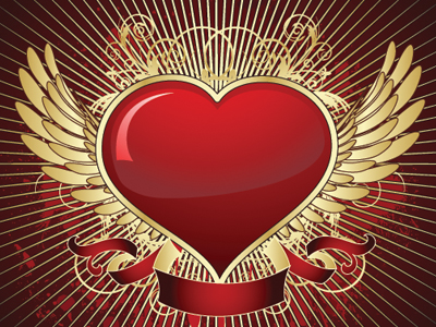 Heart with Wings
