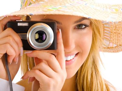 Woman photographer