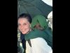 Audrey Hepburn giving kid piggy back ride