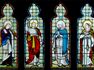 Saints on a Stained-Glass Window