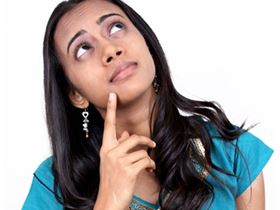 girl thinking