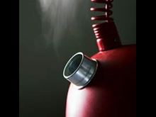 steaming pot tea water boil