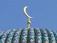 Muslim mosque roof