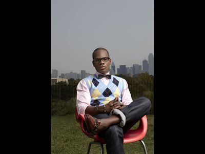 Kirk Franklin in chair