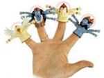 Hindu Finger Puppets