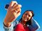 woman taking a picture of herself