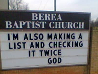 Funny Church Signs - Beliefnet.com - Page 14