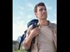 Man outdoors with backpack